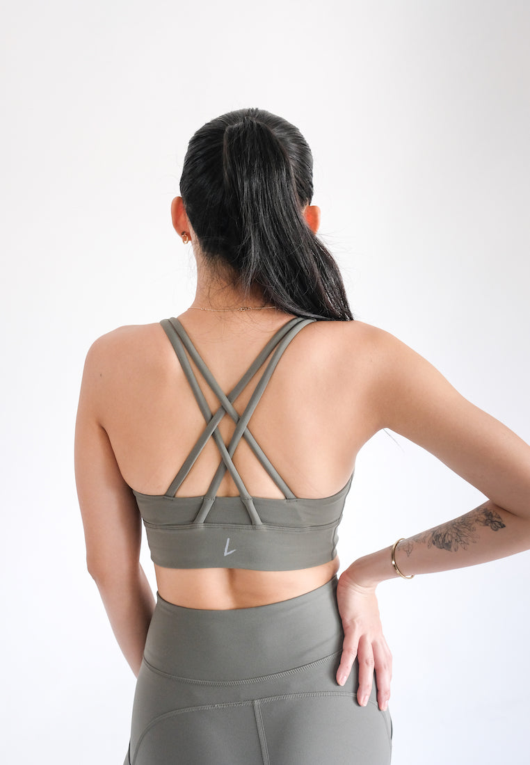 Swift Double Strap Back Bra