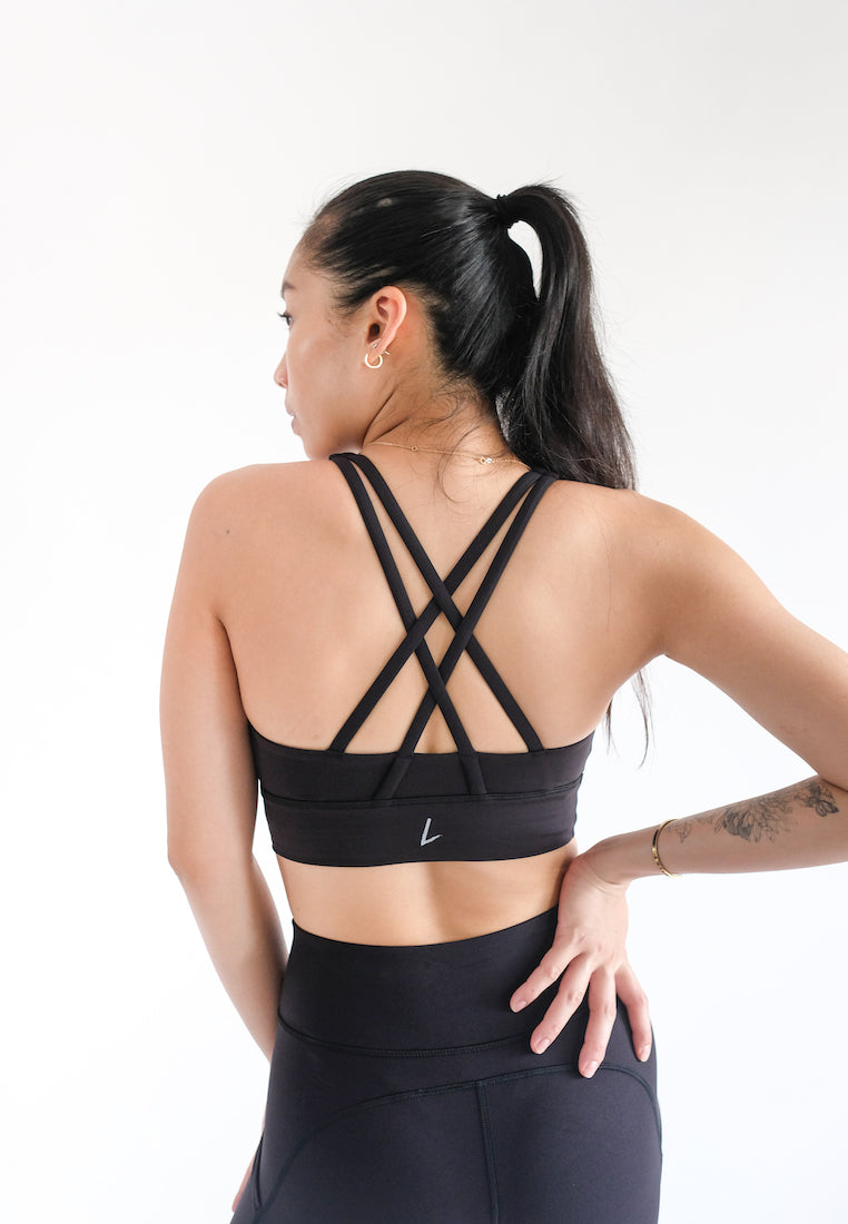 Swift Double Strap Back Bra