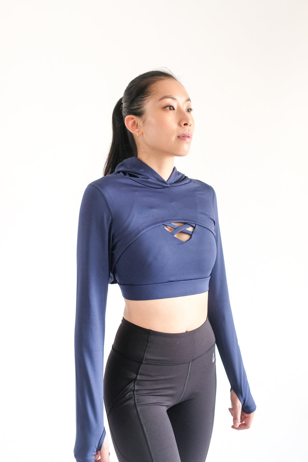 Unity Crop Hoodie Top