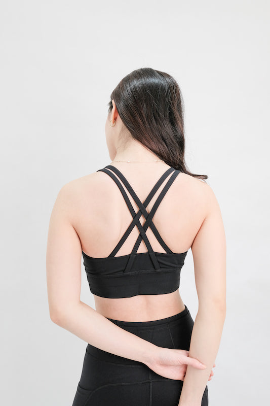 Swift Double Strap Back Bra