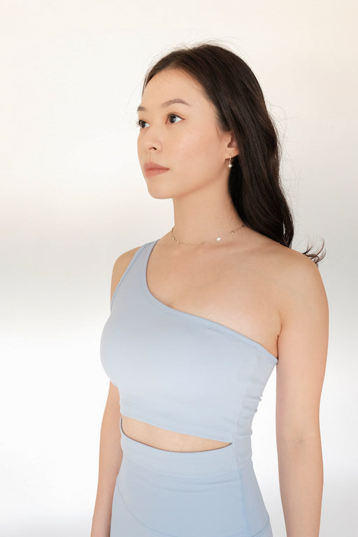 Purpose Recycle One Shoulder Cutout Bra