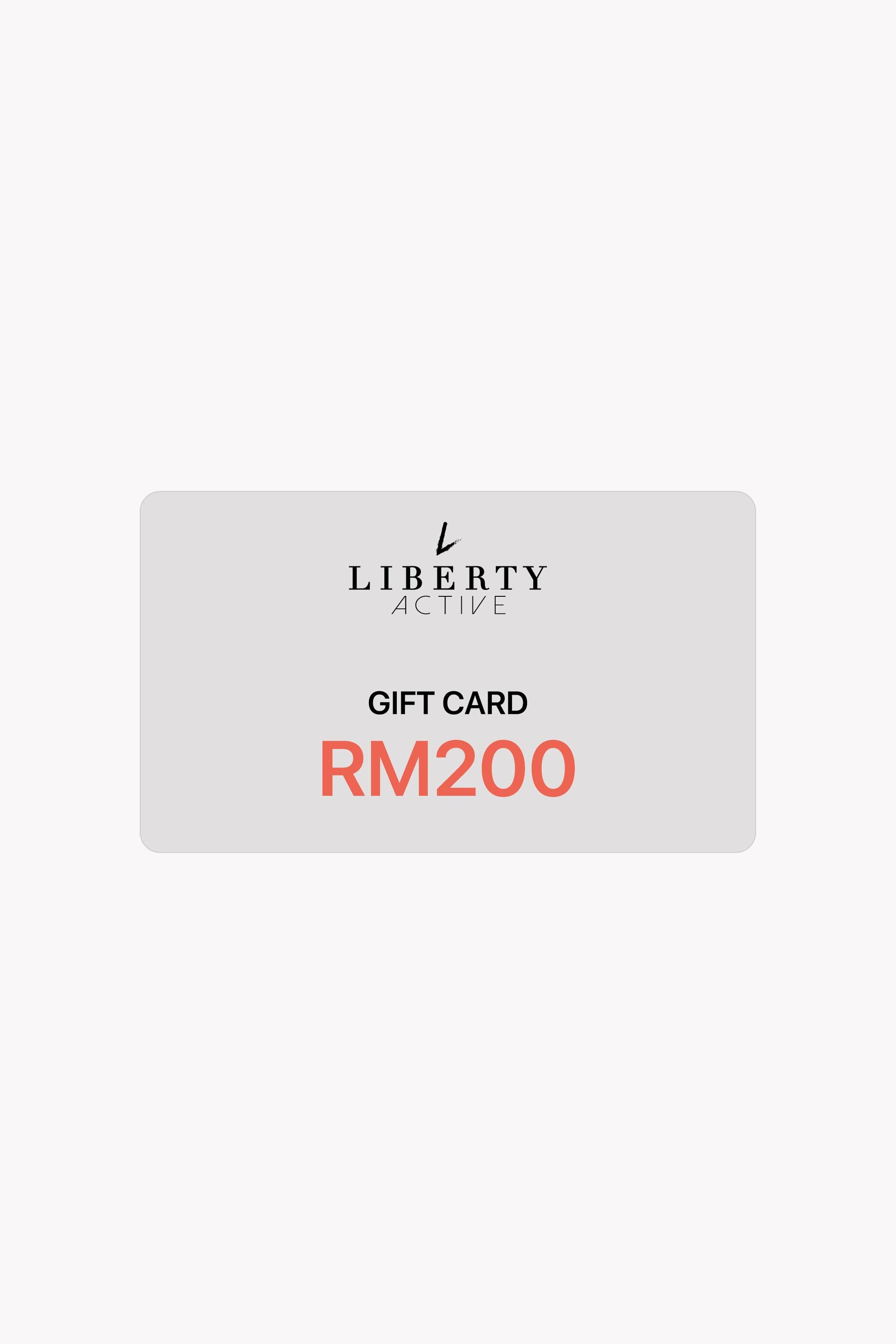 Liberty Active Gift Card