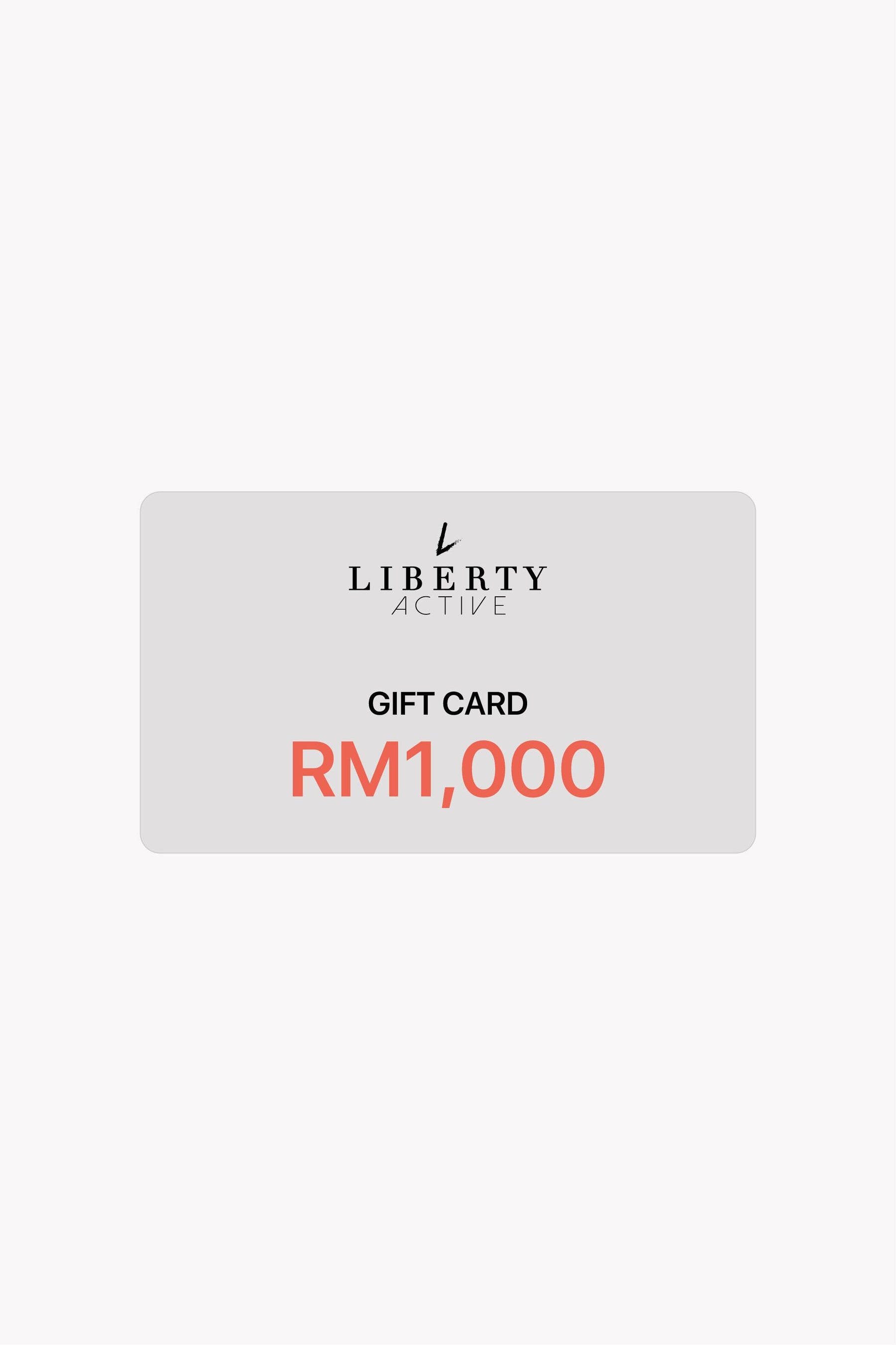 Liberty Active Gift Card