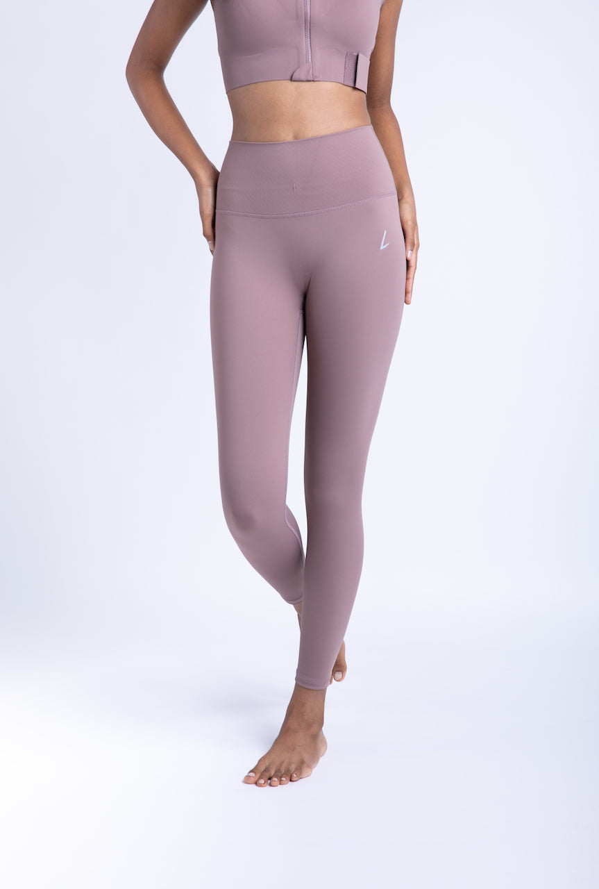 MAUVE MINERAL WASH RIBBED HIGH WAISTED LEGGING – Boutique by Alexia